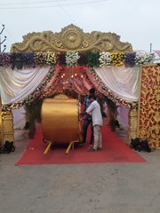 Sairam Fibertech Studio master Art at Mandapam Settings with creative concepts and precise execution which get people talking in Poodur Village in Medchal Hyderabad  Contact M Srinivas on 900000557