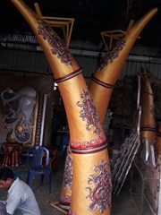 Sairam Fibertech Studio master Art at Mandapam Settings with creative concepts and precise execution which get people talking in Poodur Village in Medchal Hyderabad  Contact M Srinivas on 900000557