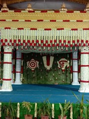 Sairam Fibertech Studio master Art at Mandapam Settings with creative concepts and precise execution which get people talking in Poodur Village in Medchal Hyderabad  Contact M Srinivas on 900000557