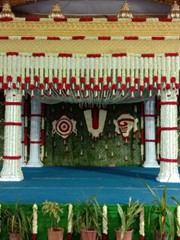Sairam Fibertech Studio master Art at Mandapam Settings with creative concepts and precise execution which get people talking in Poodur Village in Medchal Hyderabad  Contact M Srinivas on 900000557