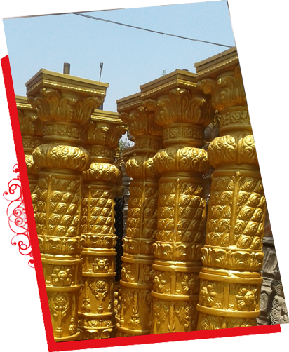 Sairam Fibertech Studio master Art at Mandapam Settings with creative concepts and precise execution which get people talking in Poodur Village in Medchal Hyderabad  Contact M Srinivas on 900000557